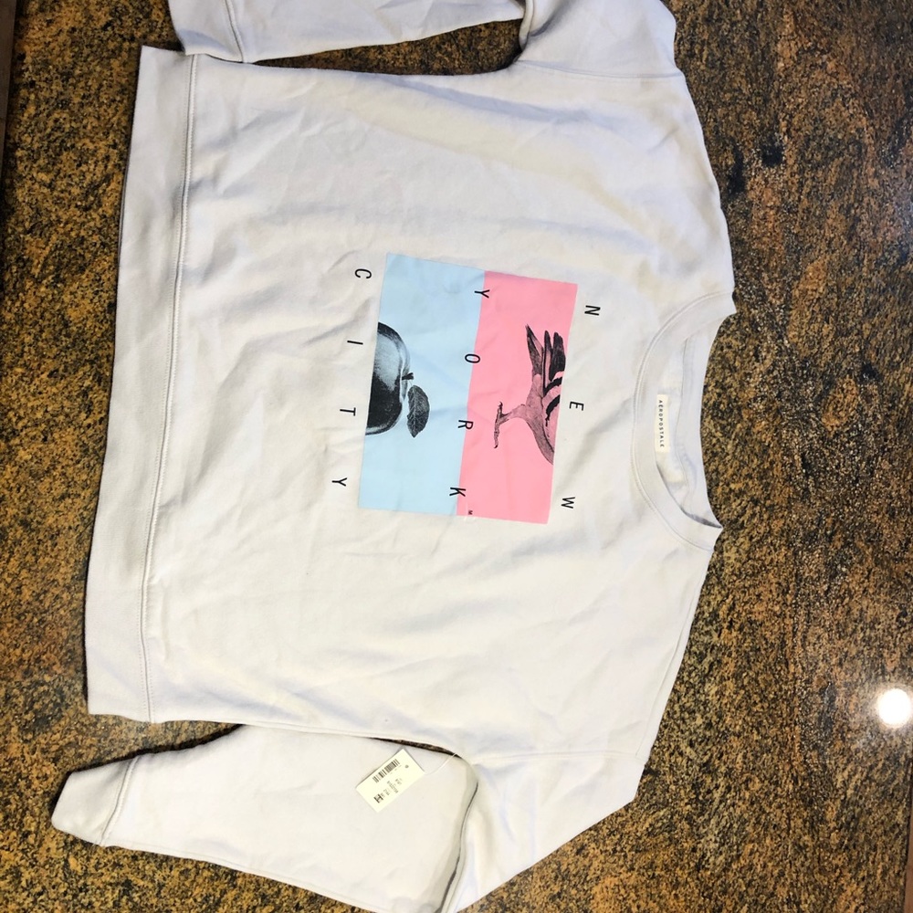 Aeropostale New York City graphic sweater